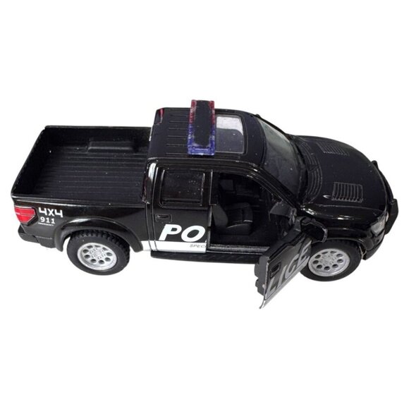 2013 Ford F-150 SVT Raptor SuperCrew Police Kinsmart 5365DPR 1/46 Diecast truck‎ - Picture 3 of 4